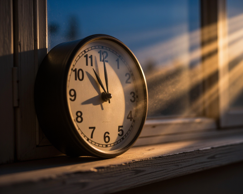 Transition of Time and Light