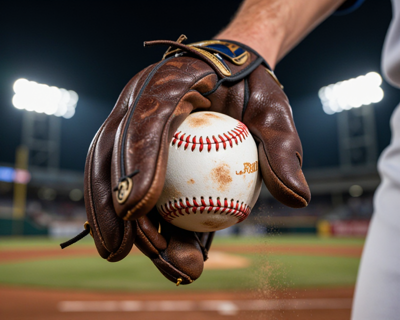 Baseball Pitcher Focus