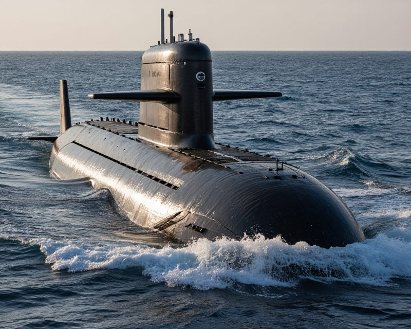 Nuclear-powered submarine concept