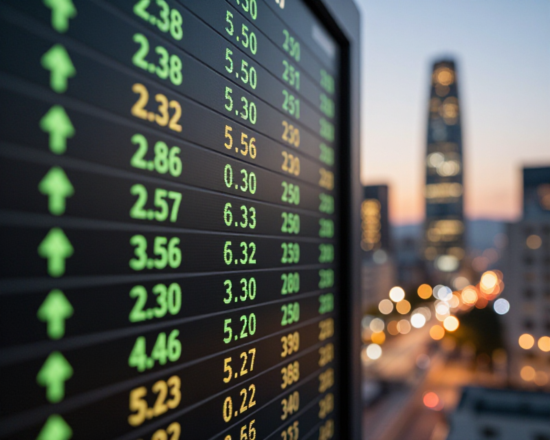 Stock Market Upward Trend