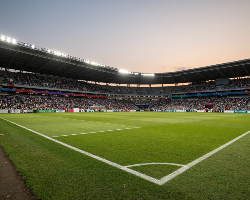 Football Match in Jeju