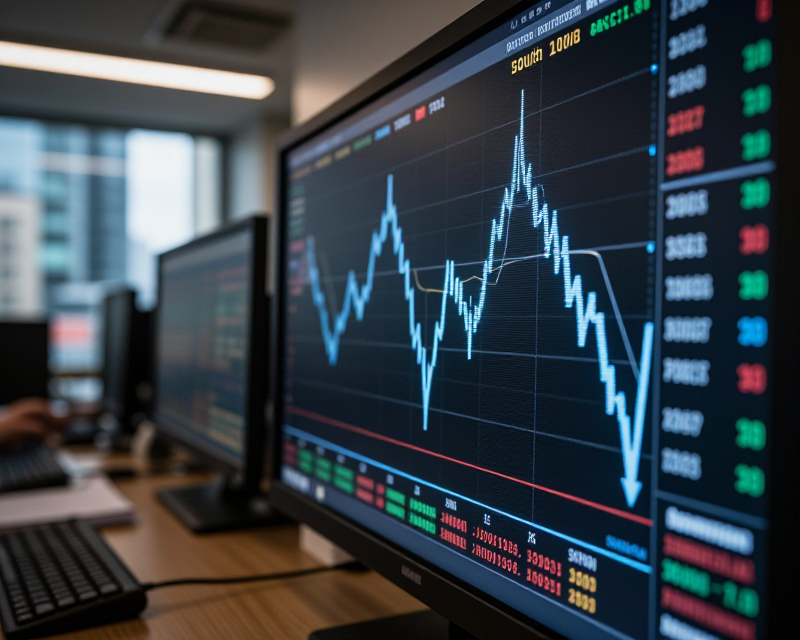 Stock Market Decline Visual