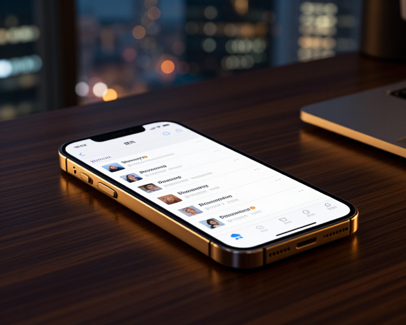 A smartphone reacting to intense notifications