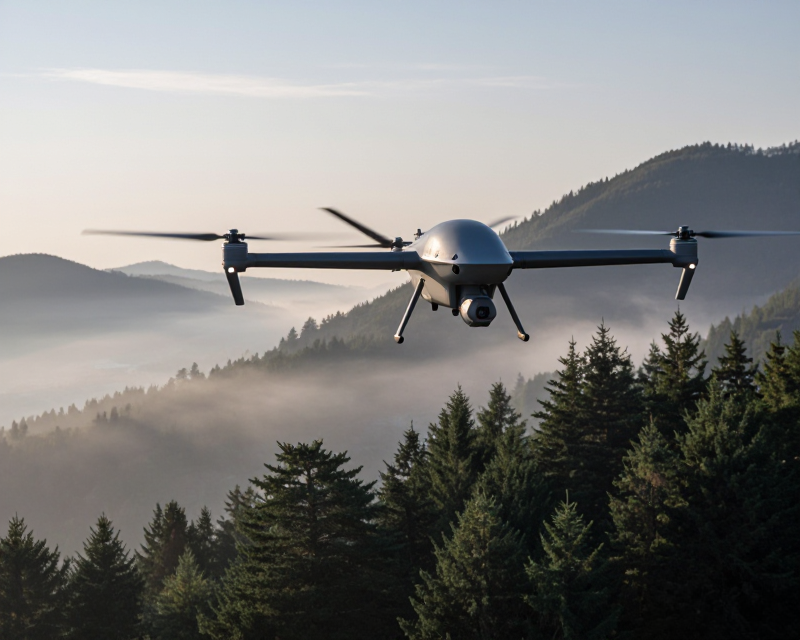 Surveillance Drone at Border