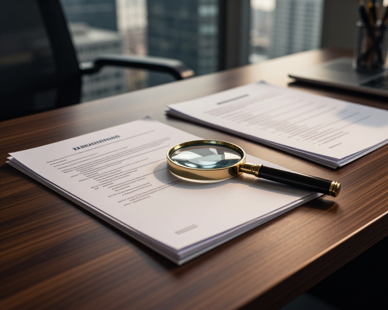 Corporate Investigation Atmosphere