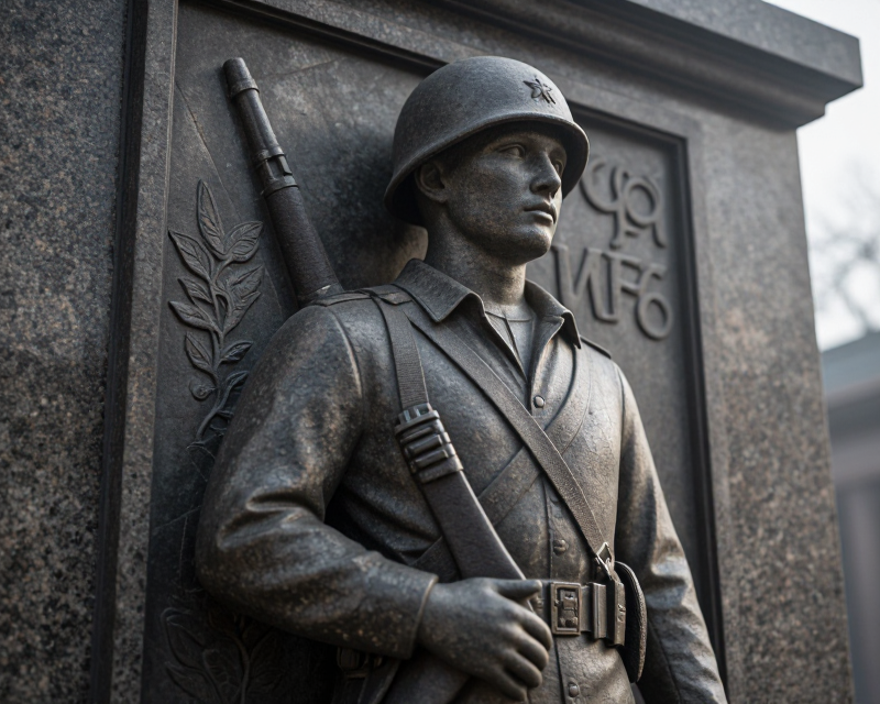 Memorial Plaque Scene