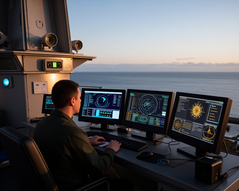 Military Surveillance Atmosphere