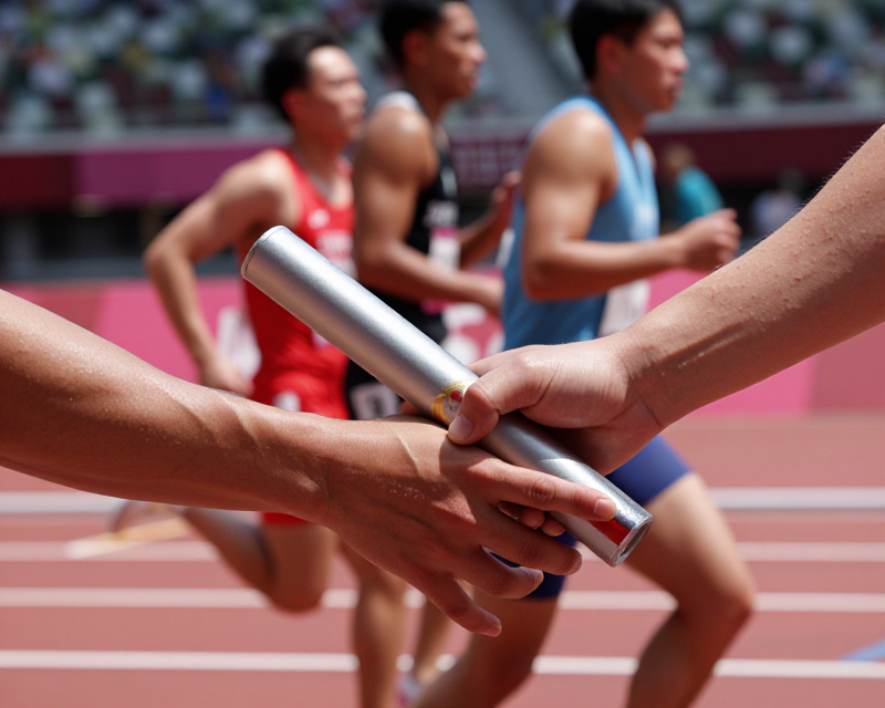 Relay Baton Exchange