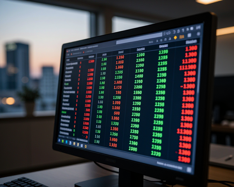 Financial Market Data Visualization