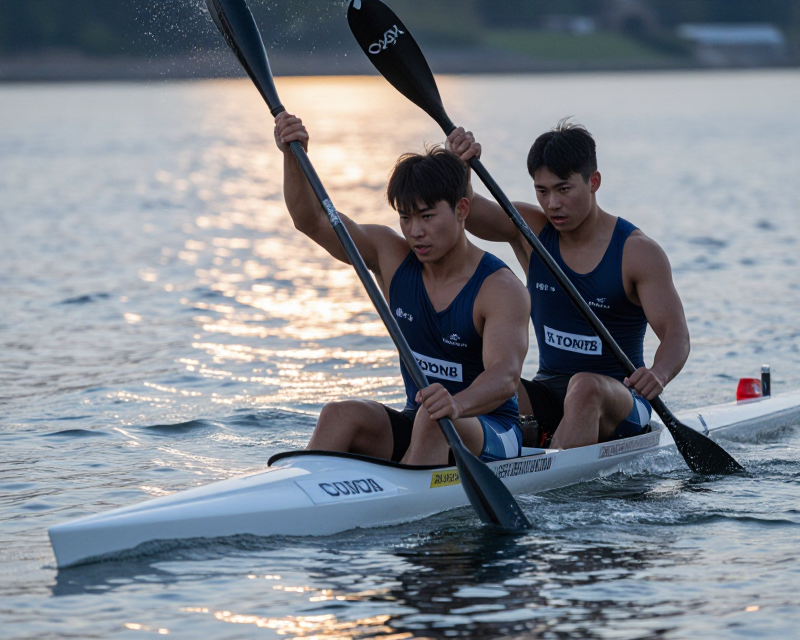 Cinematic Kayak Victory