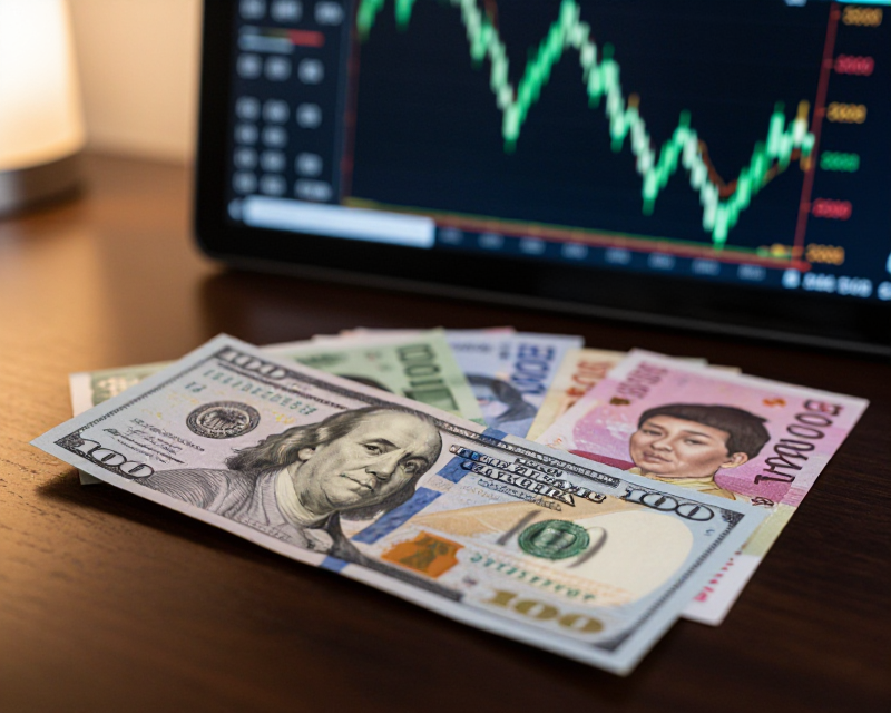 Currency Exchange Concept