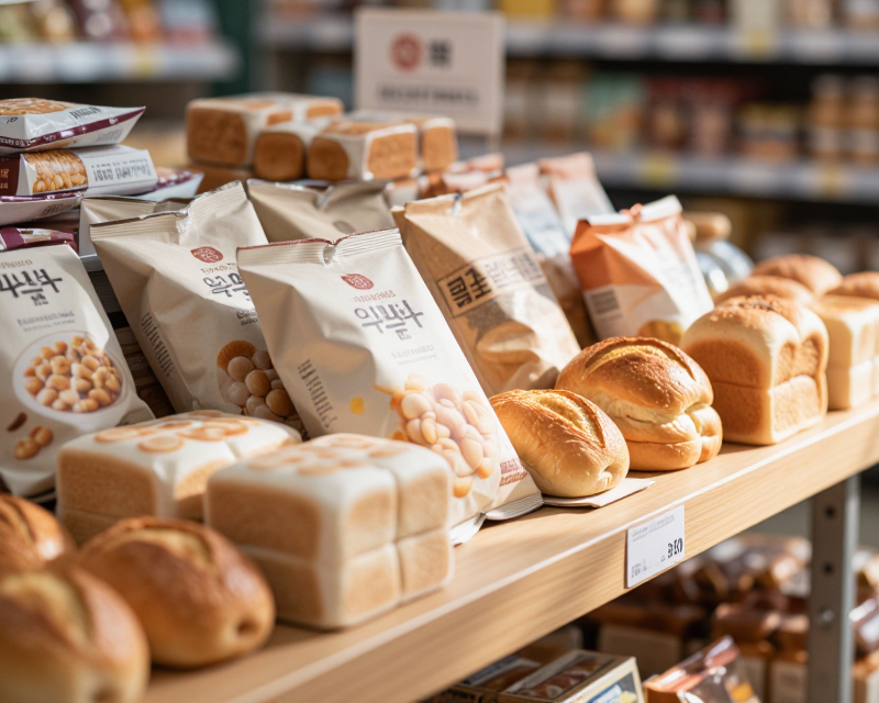 Cinematic Grocery Shelf