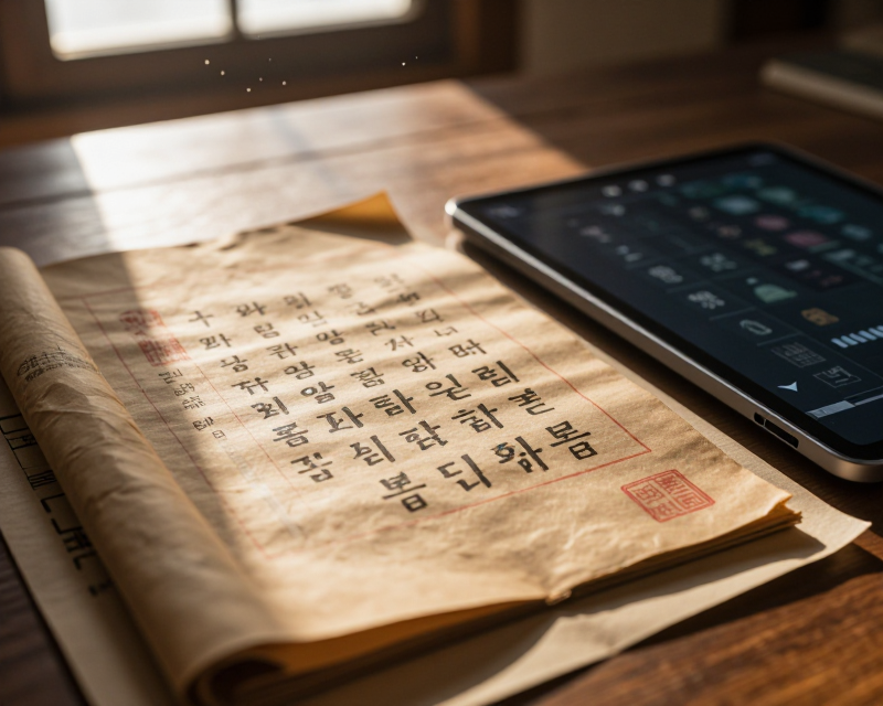 Symbolic Korean History Timeline