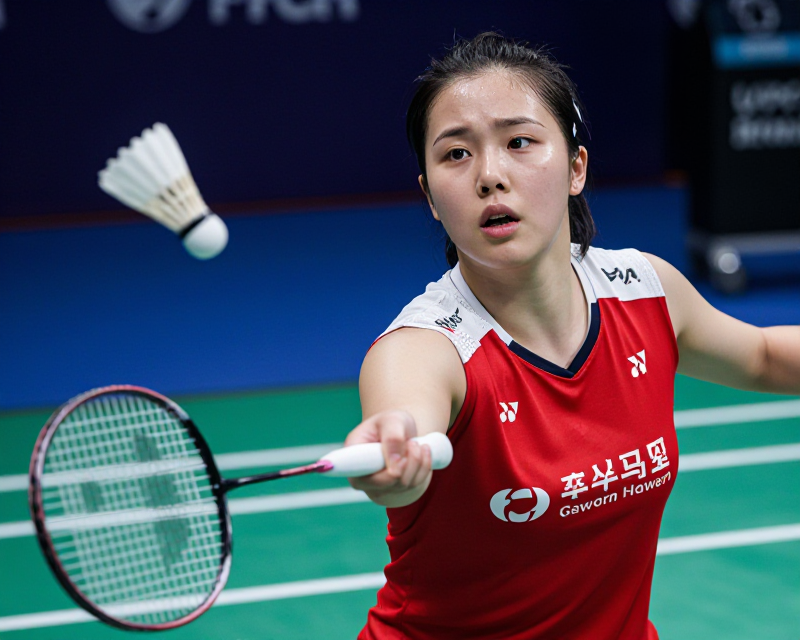 Badminton Champion Focus