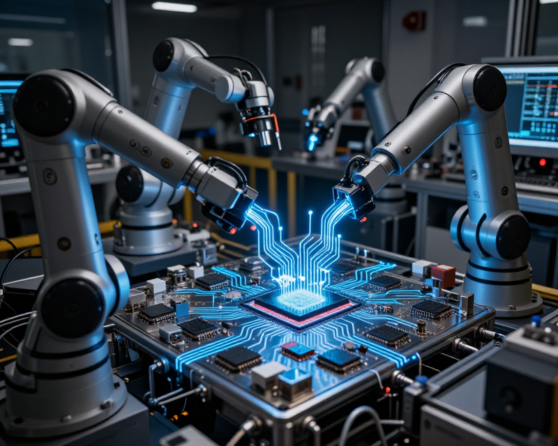 Futuristic Semiconductor Hub